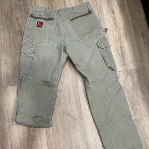 Wrangler Riggs Workwear Carpenter Pants Heavy-duty Size 34x32